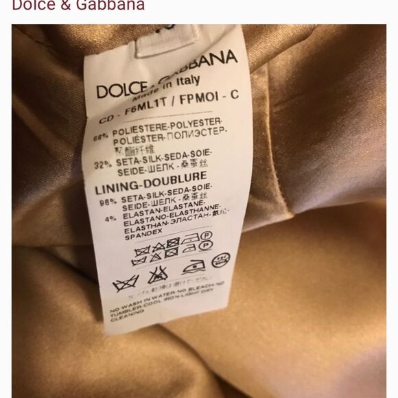 NWOT Dolce&gabbana key print dress - Picture 5 of 5